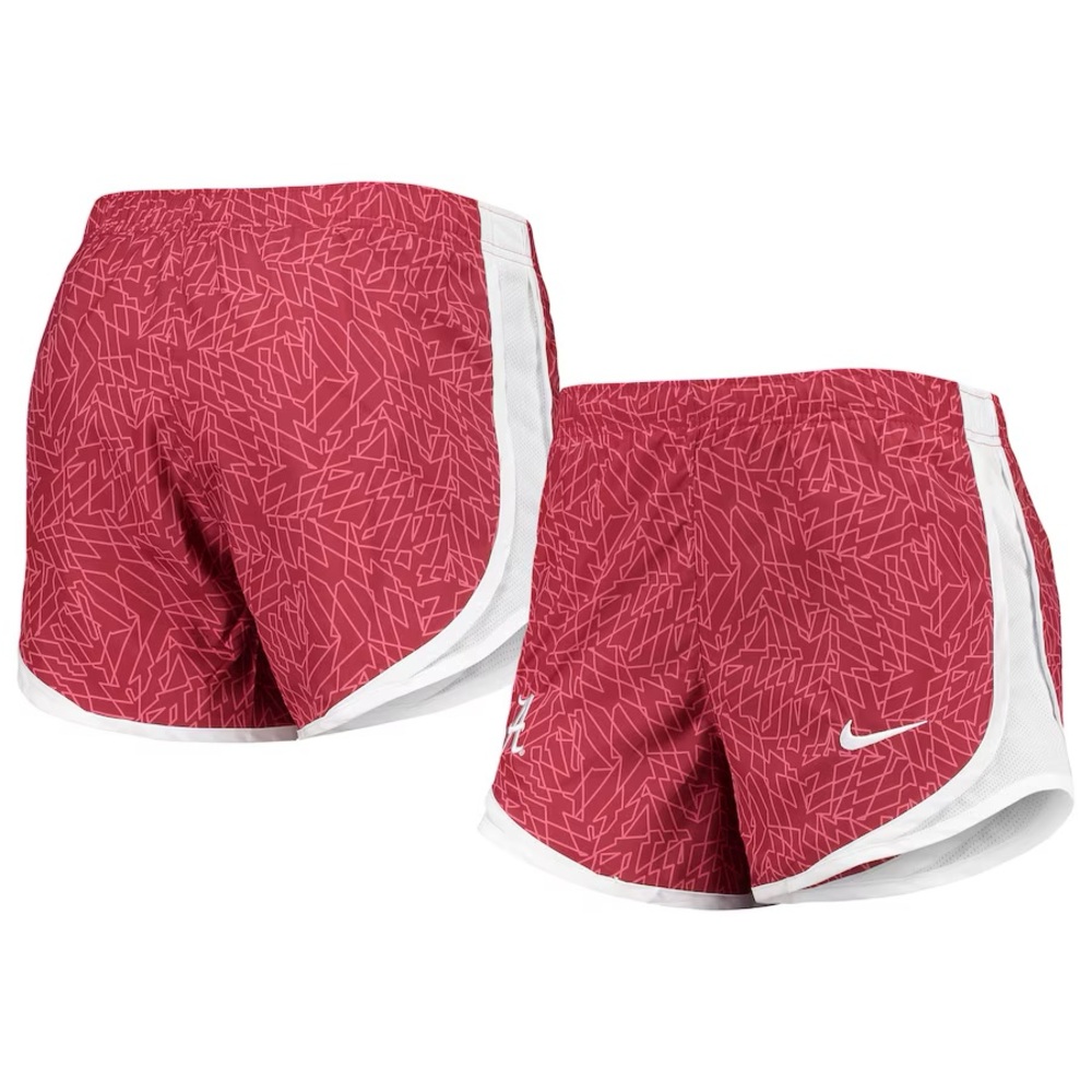 Women’s Nike Red and White Athletic Shorts Lightweight Design, XL